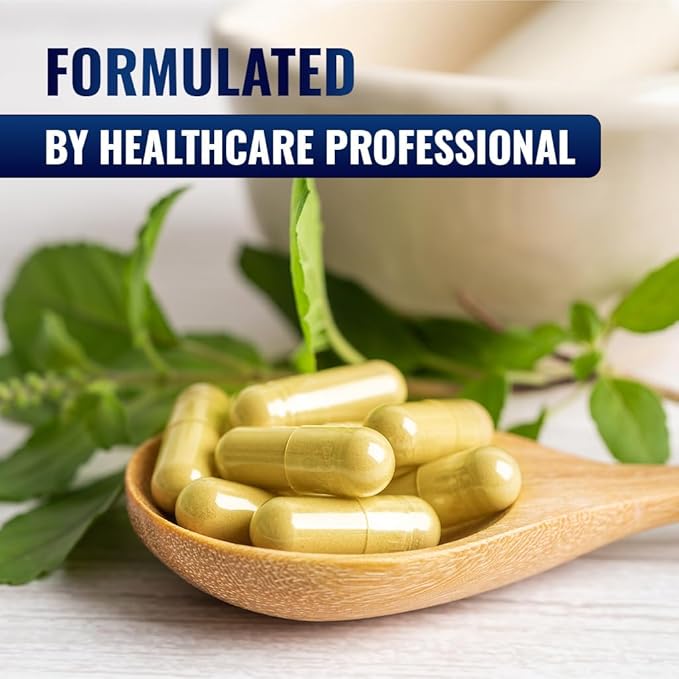 Vitamatic Quercetin 500 mg, 120 Vegetarian Capsules (Non-GMO, Gluten Free, Vegan) - Supports Cardiovascular Health