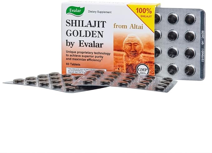 Shilajit Golden Siberian Altai 60 Tabs