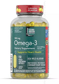 Members Mark Omega 3 Fish Oil, (150 Count.) 900 mg – Wild Alaskan, MSC-Certified Sustainable, Supports Heart & Brain Health, No Fishy Aftertaste
