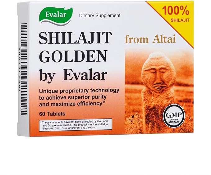 Shilajit Golden Siberian Altai 60 Tabs
