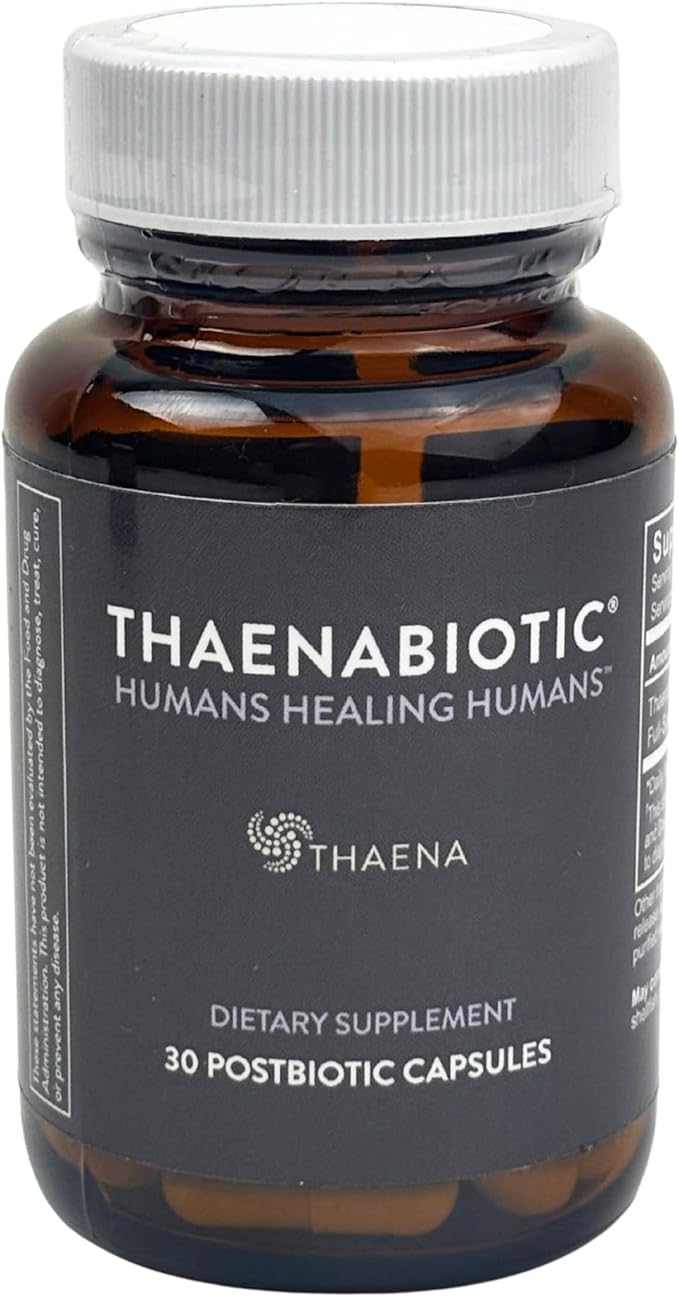 ThaenaBiotic Postbiotic - World's First Human-Derived Postbiotic Supplement - 30 Count