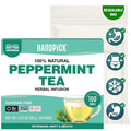 HANDPICK, Peppermint Tea, Eco-Conscious Tea Bags - 100 Count | Caffeine Free, Non-GMO | Minty, Fresh & Cool flavor | Direct From Source