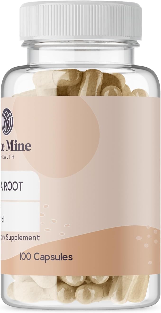Like Mine Maca Root (100 Capsules) Pure, No Fillers, Single Ingredient