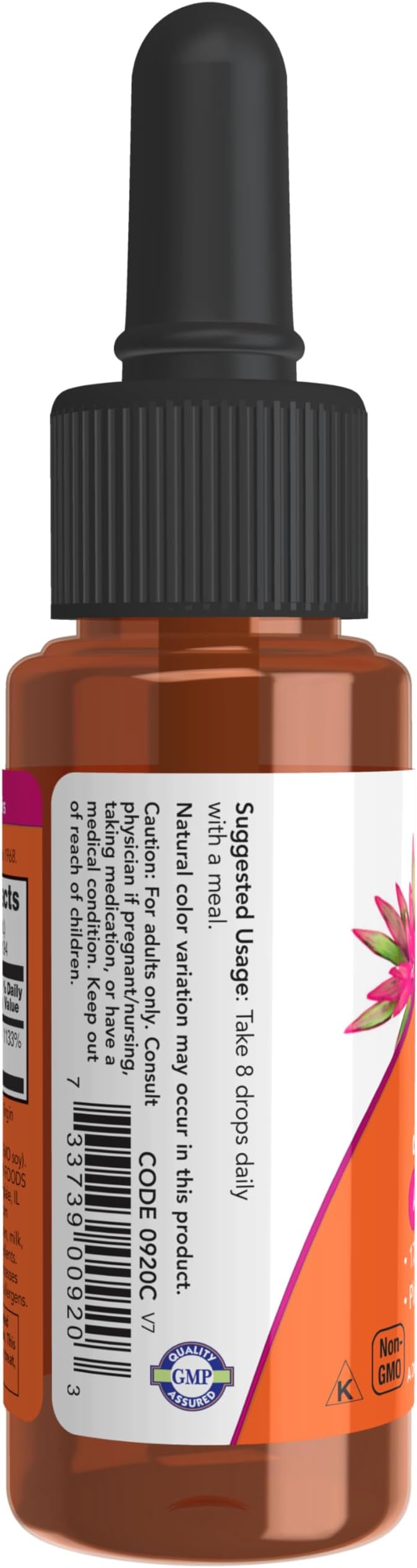 NOW Foods Supplements, Natural Vitamin E-Oil Liquid (D-Alpha Tocopherol), Antioxidant Protection*, 1-Ounce