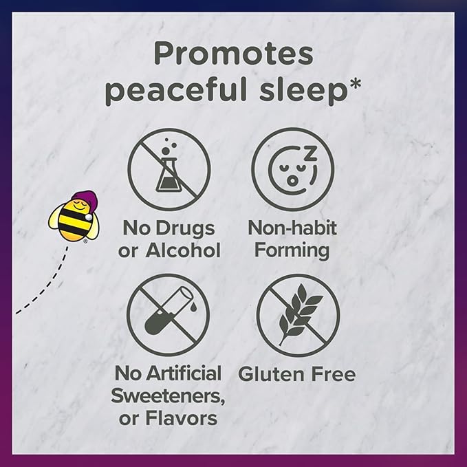 Zarbee's Kids Sleep Supplement Liquid with 1mg Melatonin; Drug-Free & Effective; Easy to Take Natural Berry Flavor for Children Ages 3 and Up; 1 Fl Oz Bottles,(Pack of 4)