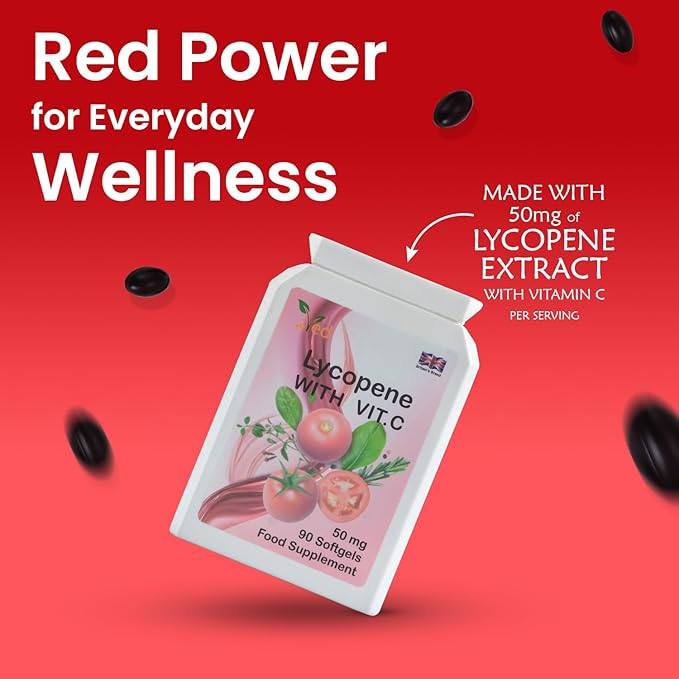Ved Lycopene Supplement | 50mg x 90 Softgel