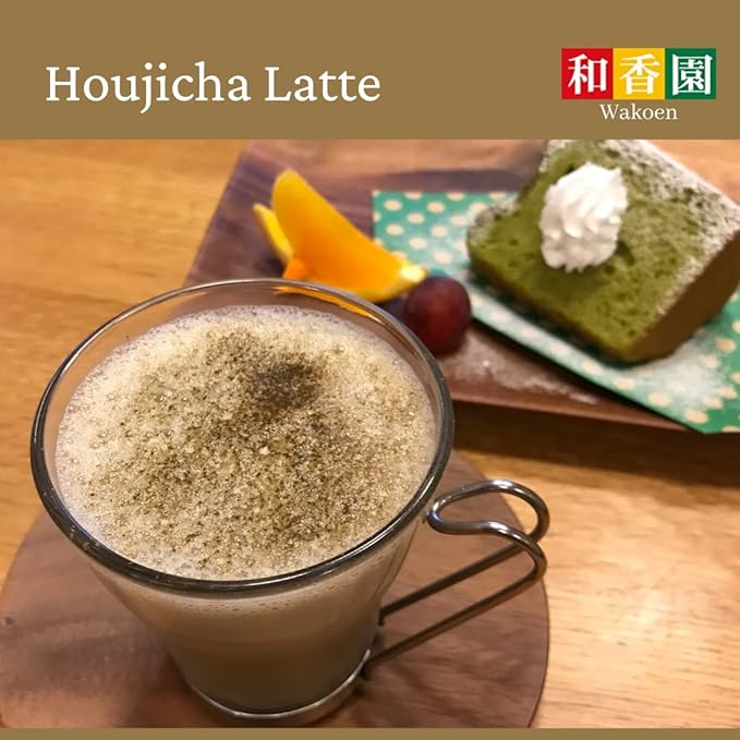 Houjicha premium green tea powder - Authentic Japanese Origin- 1 oz (30g) bag - from our Teahouse to your doorstep - [ Houjicha powder ] by Wakoen