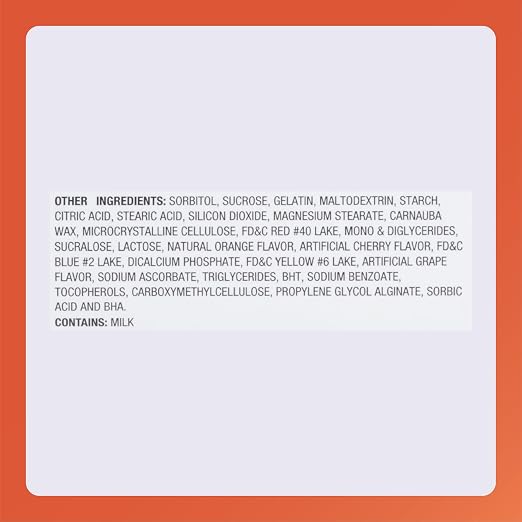 Rugby Children’s Chewable Multivitamin Tablets - Dietary Supplement - Assorted Fruit Flavors - Animal Shapes - 250 Count (1 Pack)