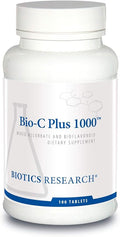 Biotics Research Bio C Plus 1000 Antioxidant, High Potency, Bioflavonoids, Supports Healthy Immune Response, Builds Collagen, Healthy Skin, Cartilage and Joint Support 100 Tablets
