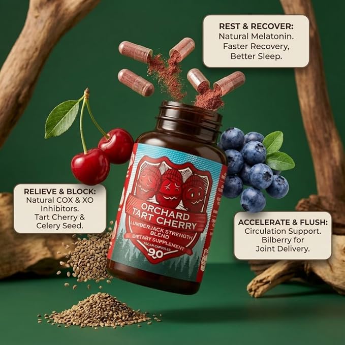 Orchard Tart Cherry - Grown in USA - Lumberjack Strength Blend