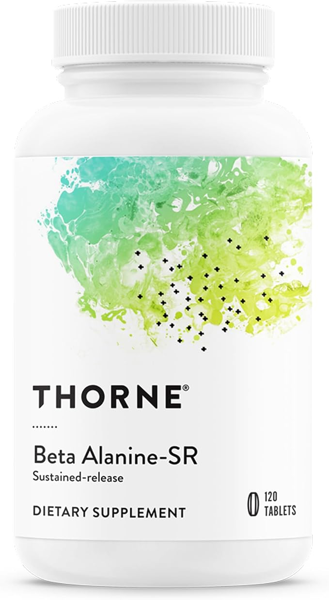 THORNE - Beta Alanine Sustained Release - Supports Muscle Output & Endurance - Helps Reduce Fatigue & Soreness* - Amino Acid Supplement - NSF Certified for Sport - Gluten & Dairy-Free - 120 Tablets