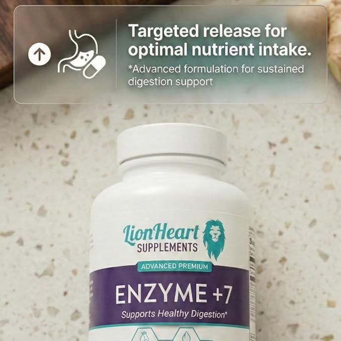 Digestive Enzymes with ox Bile - Supplements for No Gallbladder - Helps Digest Meals Small or Large - Including HCL - Pepsin - Papain & Bromelain - Purified Bile Salts - Gallbladder Support 60ct