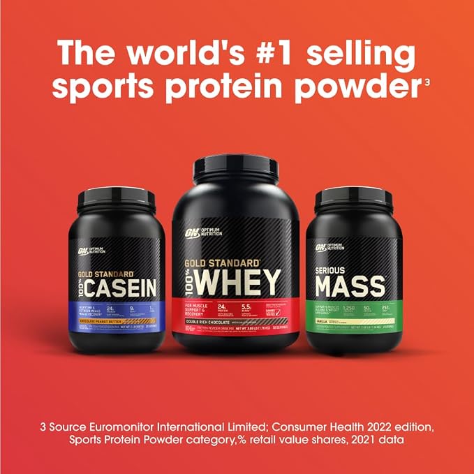 Optimum Nutrition Serious Mass, Weight Gainer Protein Powder, Mass Gainer, Vitamin C and Zinc for Immune Support, Creatine, Chocolate Peanut Butter, 12 Pound (Packaging May Vary)
