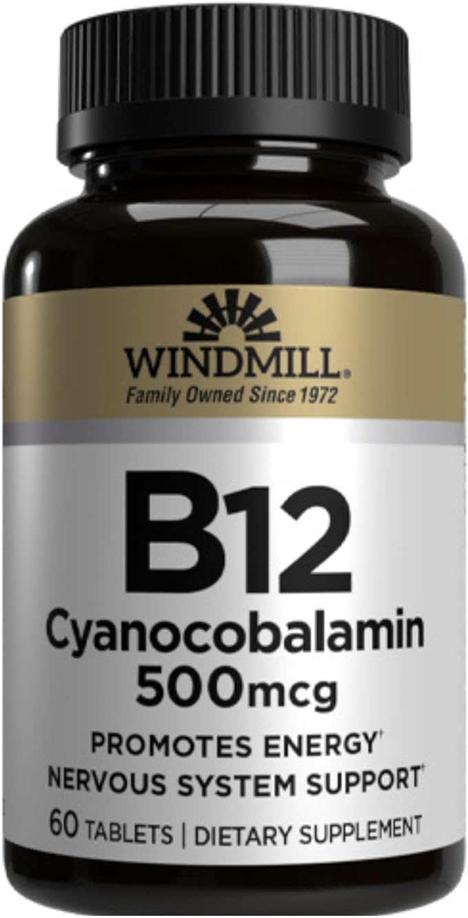 Vitamin B-12 TABS 500 MCG WMILL Size: 60