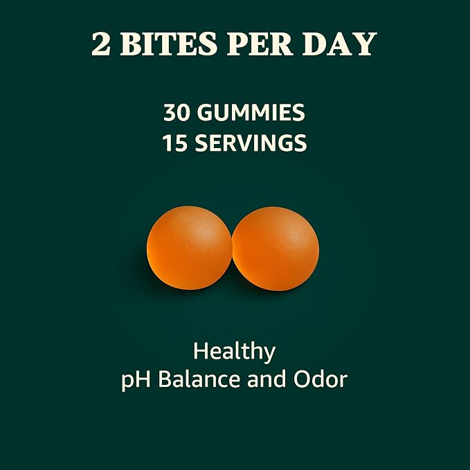 Premium Feminine Balance Gummies for Women - Pineapple Gummies for Women PH Balance Vaginal Probiotics for Women's Health & Wellness, Vegan, Gluten-Free, Immune Support, 30 Counts