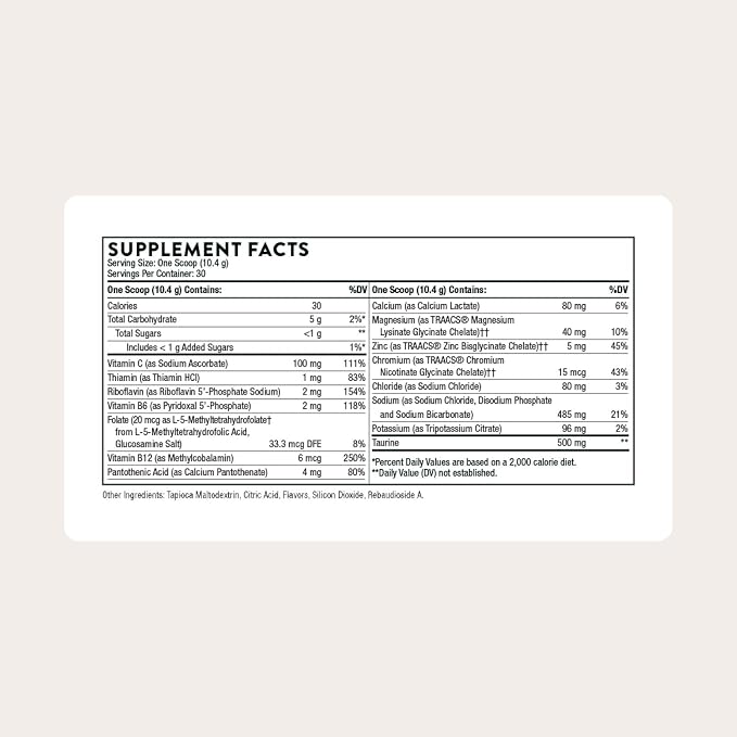 THORNE - Catalyte - Electrolyte Replenishment and Energy Restoration Supplement* - No Artificial Sweeteners - NSF Certified for Sport- Lemon Lime - 11.01 Oz