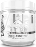 Ryse Creatine Monohydrate Powder - Unflavored - Supports Men & Women Lean Muscle Growth, Strength, Power, and Endurance - Helps Reduce Fatigue and Improve Workout Recovery - 100 Servings