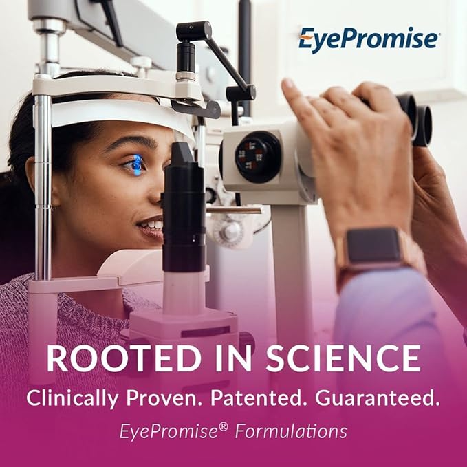 EyePromise Macular Health Eye Vitamin - 60 Softgels, 30-Day Supply - Zinc-Free Eye Health Support with Zeaxanthin, Lutein, Vitamin C, D & E and Omega 3 Fish Oil