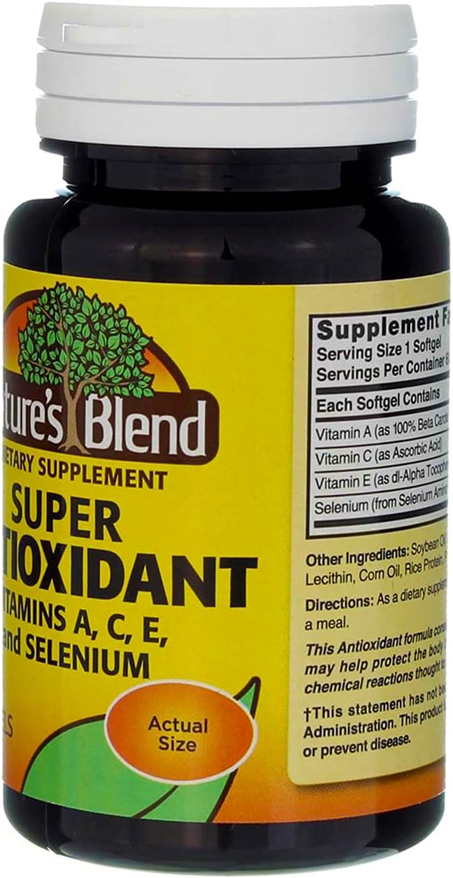Nature's Blend Super Antioxidant Aces 60 Sgels