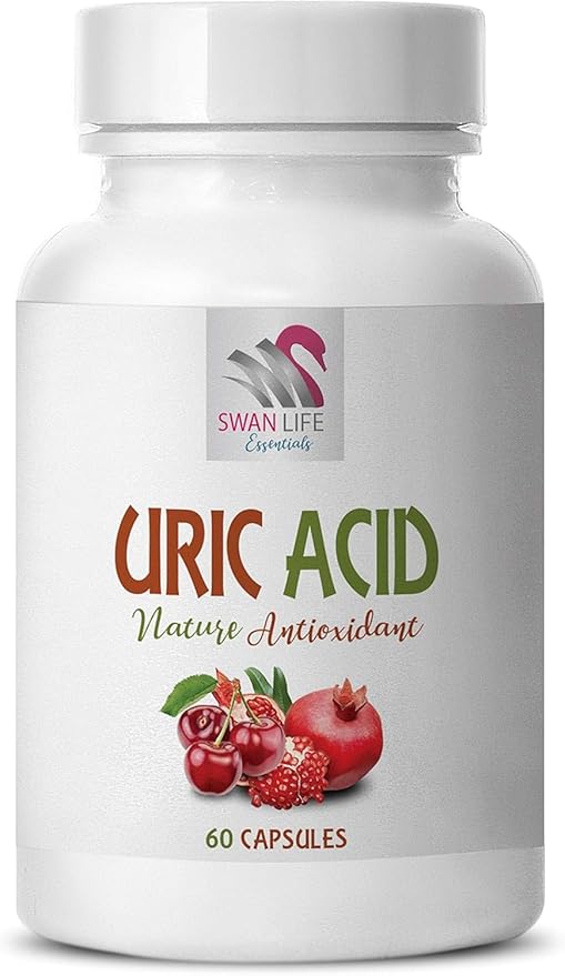 uric Acid Crystals Joints - URIC Acid - uric Acid Management, Supplements for uric Acid, Natural Ways to Lower uric Acid, Cranberry Extract, Cranberry Supplement for Men, Tart Cherry Extract 2Bot