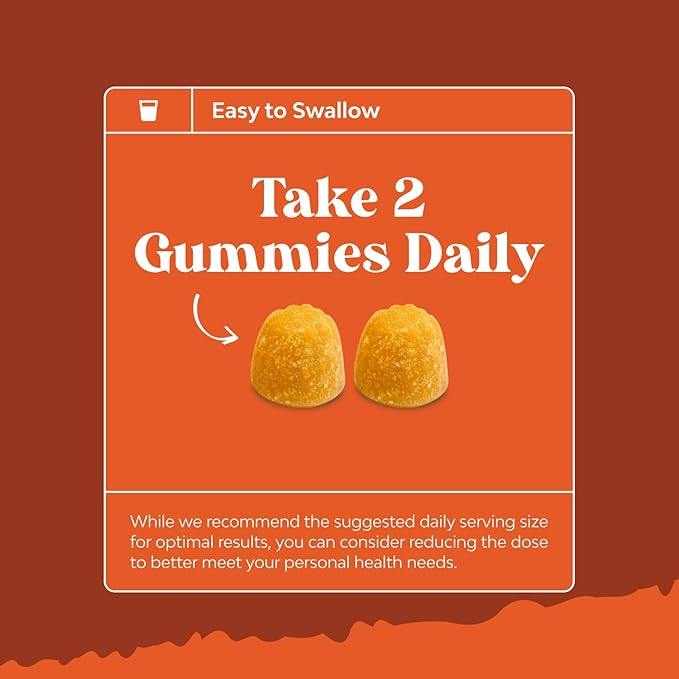 Turmeric Gummies for Adults - Extra Strength Joint Support Gummies with Turmeric Curcumin with Black Pepper Extract and Ginger - Peach Flavor Vitamins for Adults - 120 Count