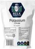 Potassium Citrate Supplement – 250g Pure Powder for Muscle & Electrolyte Support – USA Made, Non-GMO & Gluten Free – Potassium Supplement 300mg Per Serving