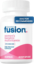 Bariatric Fusion Bariatric Multivitamin with Iron for Women | Hair, Skin and Nails Blend for Hair Loss After Bariatric Surgery & GLP-1 | 30 Capsules | 1 Month Supply