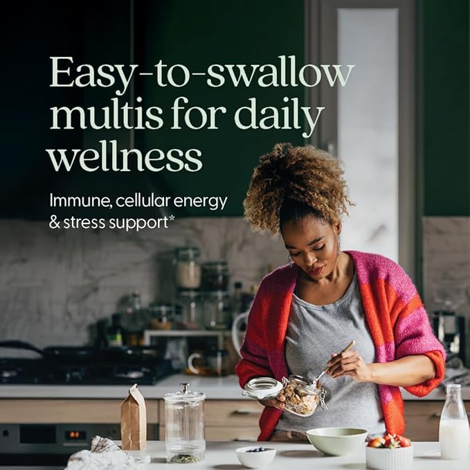 New Chapter Tiny Tabs Multivitamin with 20+ Nutrients for Immune, Cellular Energy & Stress Support, Including Vitamin D3 + B Vitamins, 192 Count