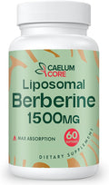 Liposomal Berberine HCL - Berberine 1500mg Activates AMPK, High Bioavailability Berberines Supplement for Women and Men, Supports Body Balance