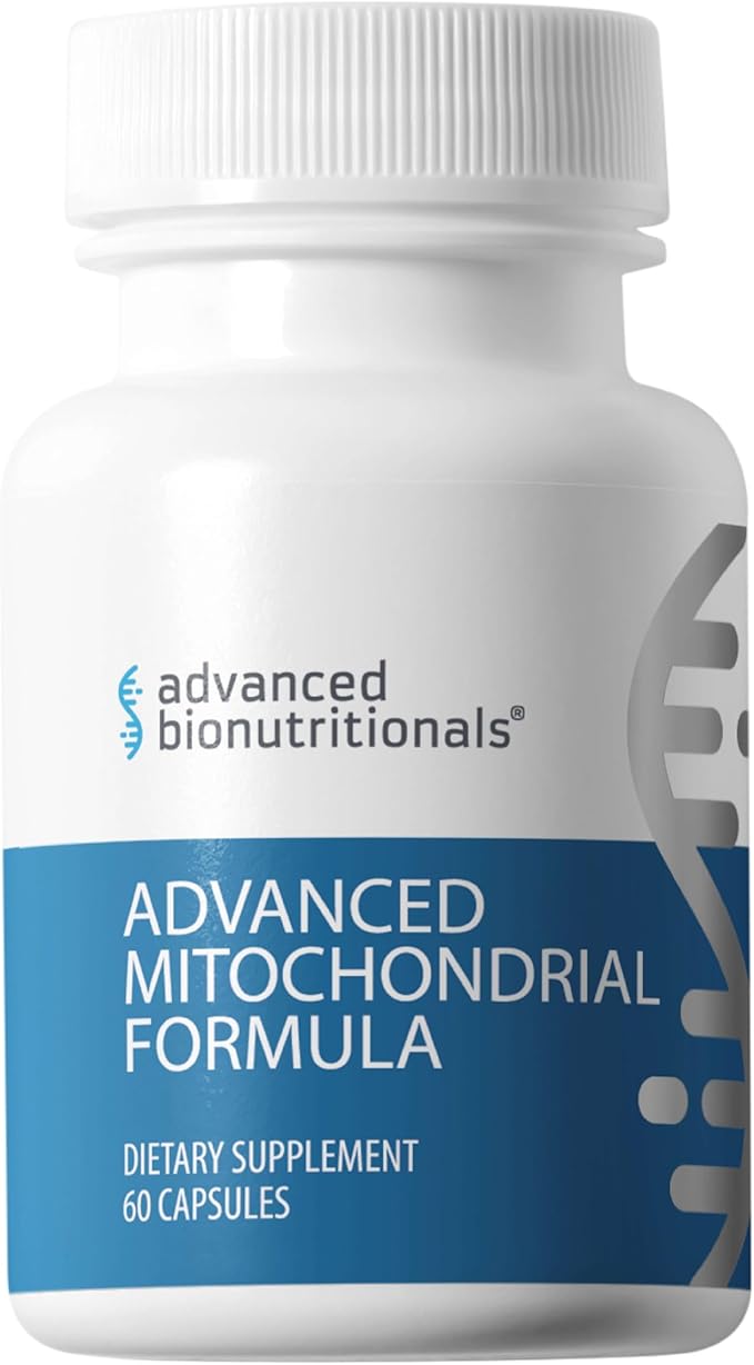 Advanced Bionutritionals – Advanced Mitochondrial Formula Support Supplement, Healthy Aging, Repair, Energy Optimizer with CoQ10, PQQ, Alpha Lipoic Acid, Gluten Free, Vegan, Non GMO (60 Tablets)