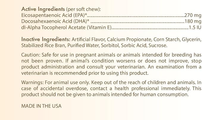 Healthy Breeds Australian Shepherd Omega HP Fatty Acid Skin and Coat Support Soft Chews 60 Count (Pack of 2)