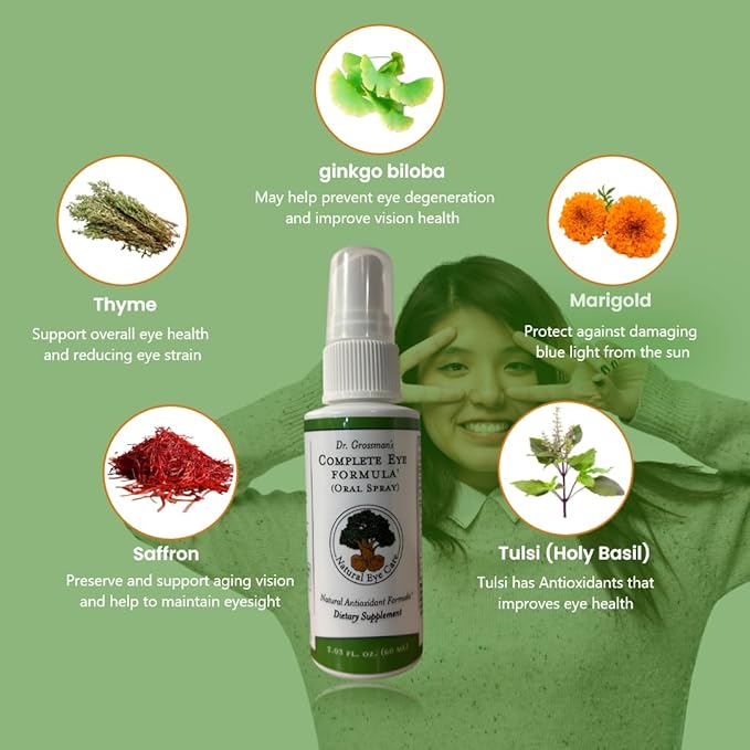 Dr. Grossman's Complete Eye Formula 2oz (Oral Spray)