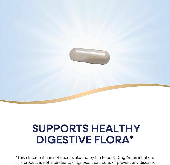 Nature's Way Primadophilus Bifidus Probiotic, Supports Digestive Flora*, 5 Billion Live Probiotic Cultures per Capsule, Lactobacilli, Bifidobacteria, 90 Capsules (Packaging May Vary) - 2 Pack