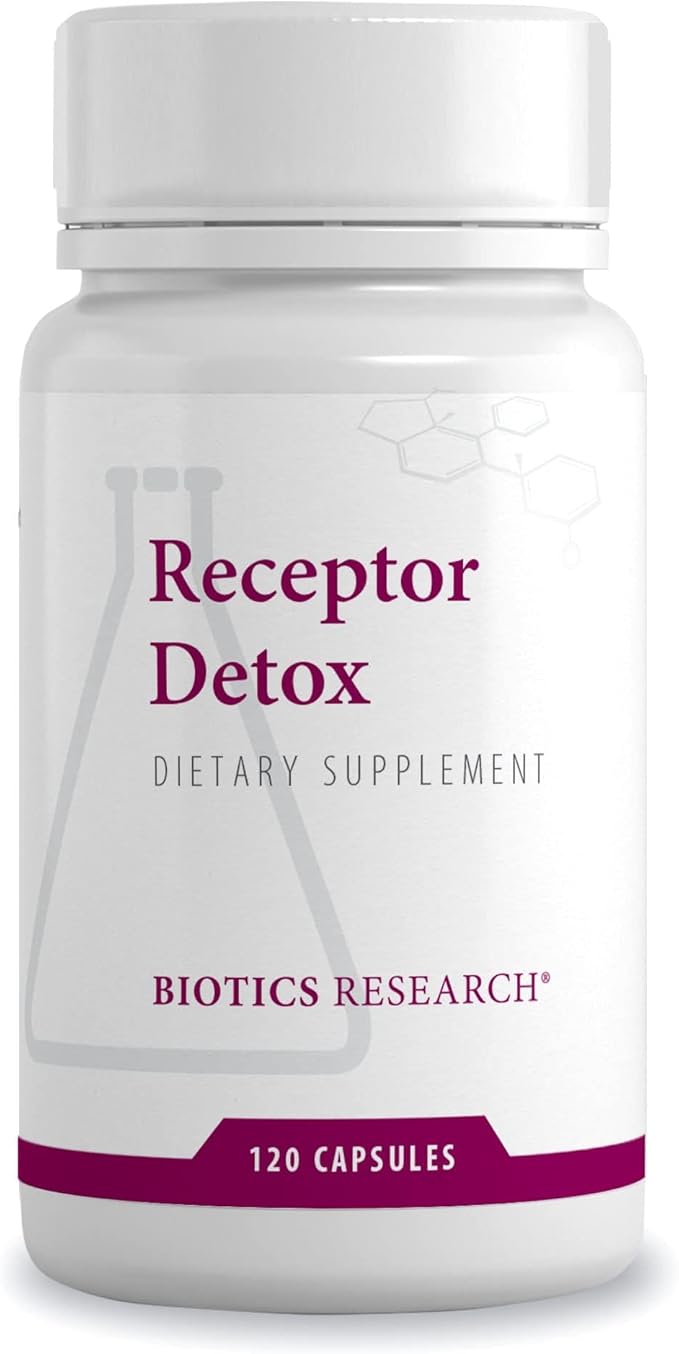 BIOTICS RESEARCH Receptor Detox - Dr. Berkson Formulated, Herbs, Vitamin and Mineral Blend Supports Hormone Balance, Healthy Sleep, Mood & Detox Pathways, Professional Grade