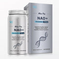 NAD+ Supplement, with Nicotinamide Riboside and Resveratrol, Supports Cell Health, Slows Aging, Helps Focus, and Promotes NAD+ Production - 60 Capsules