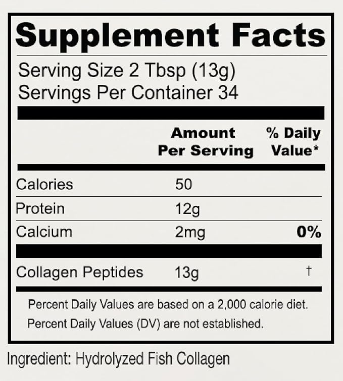 Anthony's Hydrolyzed Marine Collagen Peptides, Gluten-Free, Paleo and Keto Friendly, Unflavored, 1-Pound (Pack of 2)