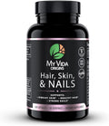 My Vida Origins Hair Skin and Nails | Thicker Hair, Stronger Nails, Vibrant Skin | Supports Natural Beauty | Zinc, Biotin, Vitamin E | Vegan 120 Capsules 1 Month Supply