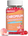 Chromium Picolinate Gummies 1000 mcg, Vegan, Gluten-Free, Peach Flavor, 60 Vegan Gummies
