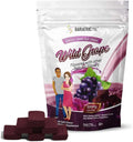 BariatricPal Sugar-Free Calcium Citrate Soft Chews | 500mg with Vitamin D & Probiotics | Wild Grape | 90 Count (1 Month Supply)