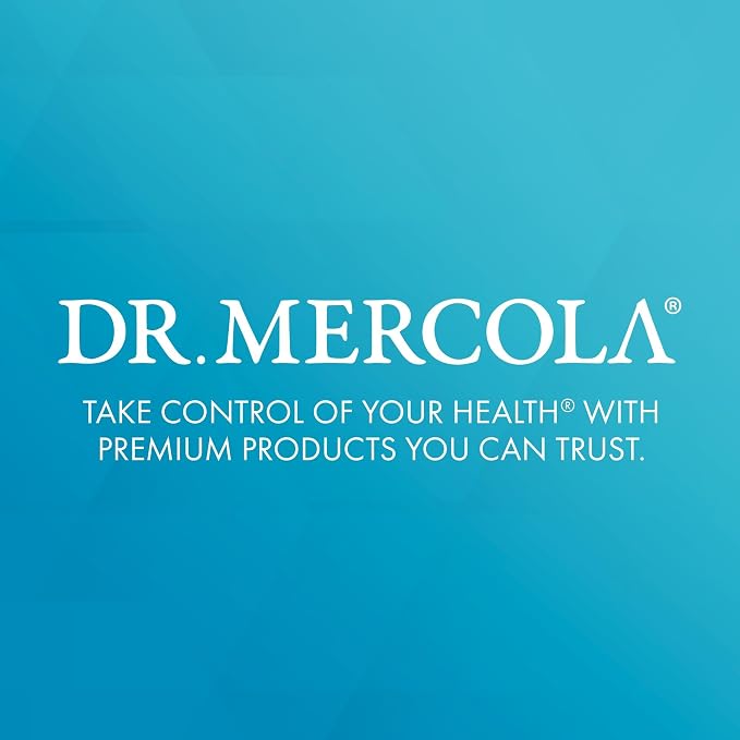 Dr. Mercola Liposomal Vitamin C - Brain, Heart, Eye & Immune Support - Provides 1,000 mg of Bioavailable Vitamin C - Non-GMO, Gluten-Free & Soy-Free - 180 Capsules (90 Servings)