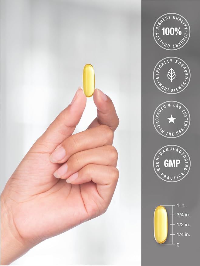 Doctor's Way Fish Oil 3000mg | 150 Softgels | Omega-3 with EPA and DHA | Non-GMO, Gluten Free Supplement