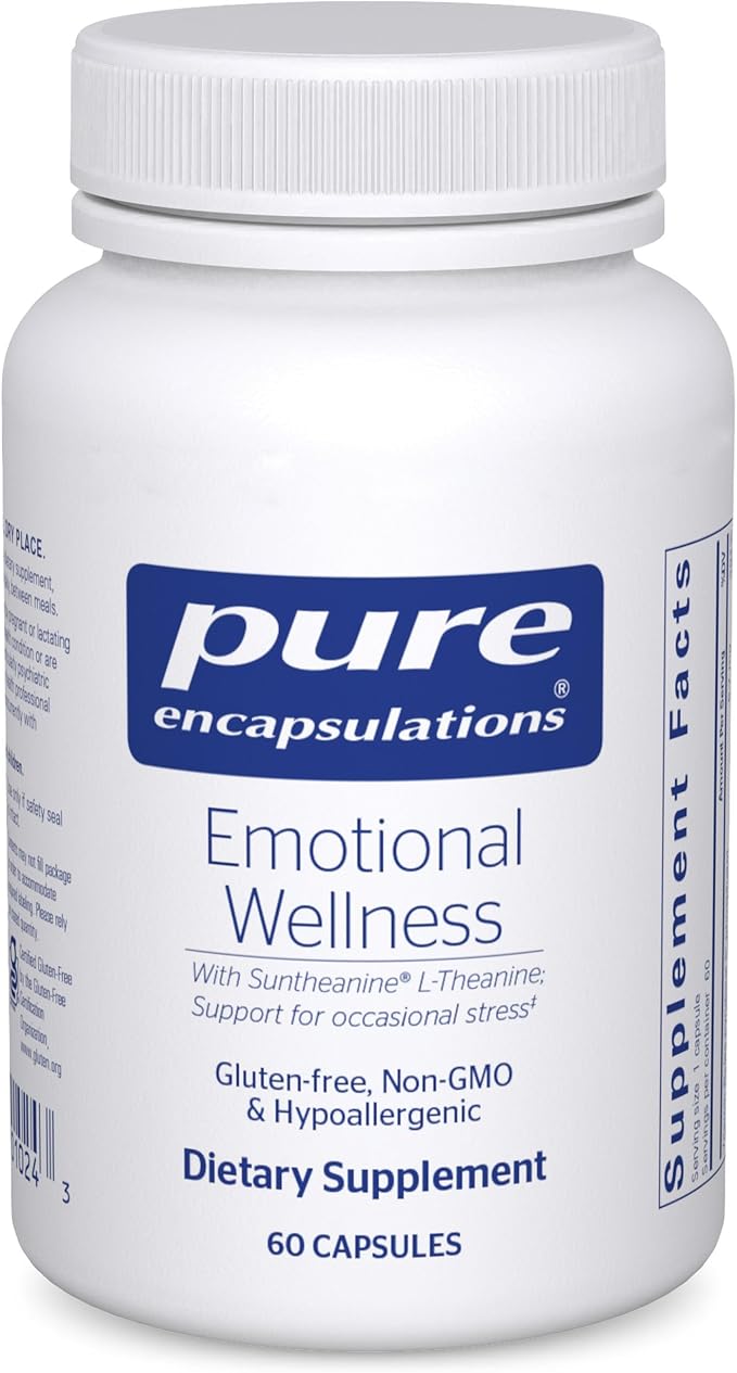 Pure Encapsulations Emotional Wellness | Support for Occasional Stress* | 60 Capsules