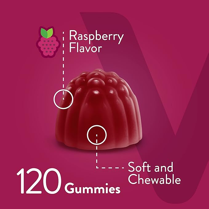 Viteey Collagen Gummies with Biotin Gummies for Hair Skin and Nails Vitamins - Biotin and Collagen Supplements for Women & Men - Gluten-Free – 120 Count