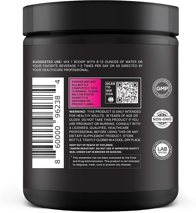 ELMNT Super Collagen Burn for Women w. Probiotics, Hyaluronic Acid, Apple C Vinegar, KSM66, Biotin+ Premium Colageno Multi Collagen Protein Powder for Weight Loss, Fat Burner, Hair, Skin+ (R-Lemonade)