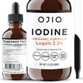 Lugols Iodine Solution 2% - 1 Year Supply - High Potency Liquid Oral Iodine Drops with Superior Absorption – Improves Overall Health & Energy for Women, Men, Kids - 2 fl Oz (Pack of 1)