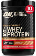 Optimum Nutrition Gold Standard 100% Whey Protein Powder, Cinnamon Roll, 0.68 Pound (Pack of 1)