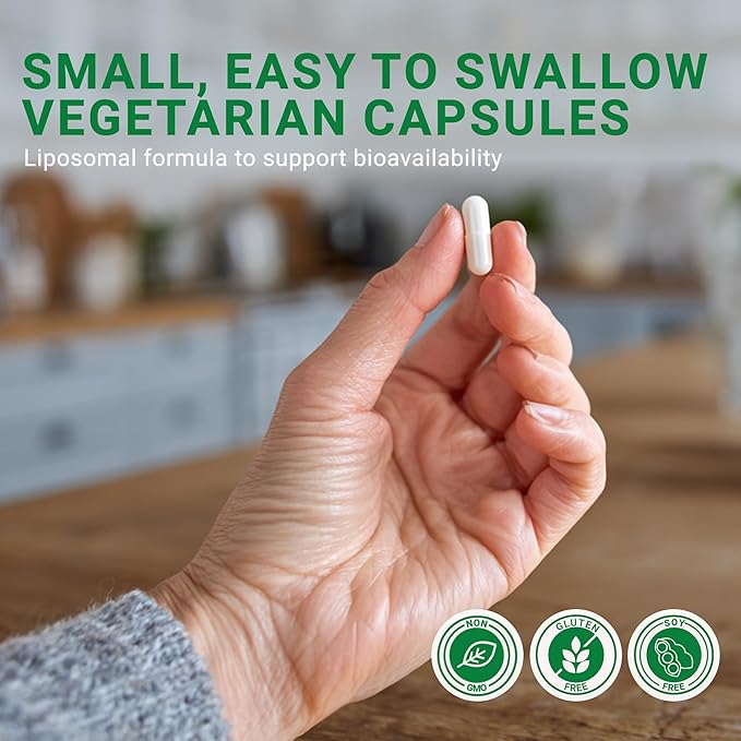 Longevity+ 5-in-1 Cellular Wellness Formula with NMN, Cycloastragenol, CoQ10, Resveratrol & Selenium - Non-GMO 30 Vegan Capsules to Support Healthy Aging, Cellular Energy & Vitality