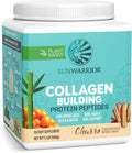 Vegan Collagen Protein Powder for Women Silica Plant Based Collagen Powder Churro Flavor with Vegan Hair Skin and Nails Vitamins Non-GMO No Added Sugar Soy Dairy & Gluten Free (Churro, 20 Servings)