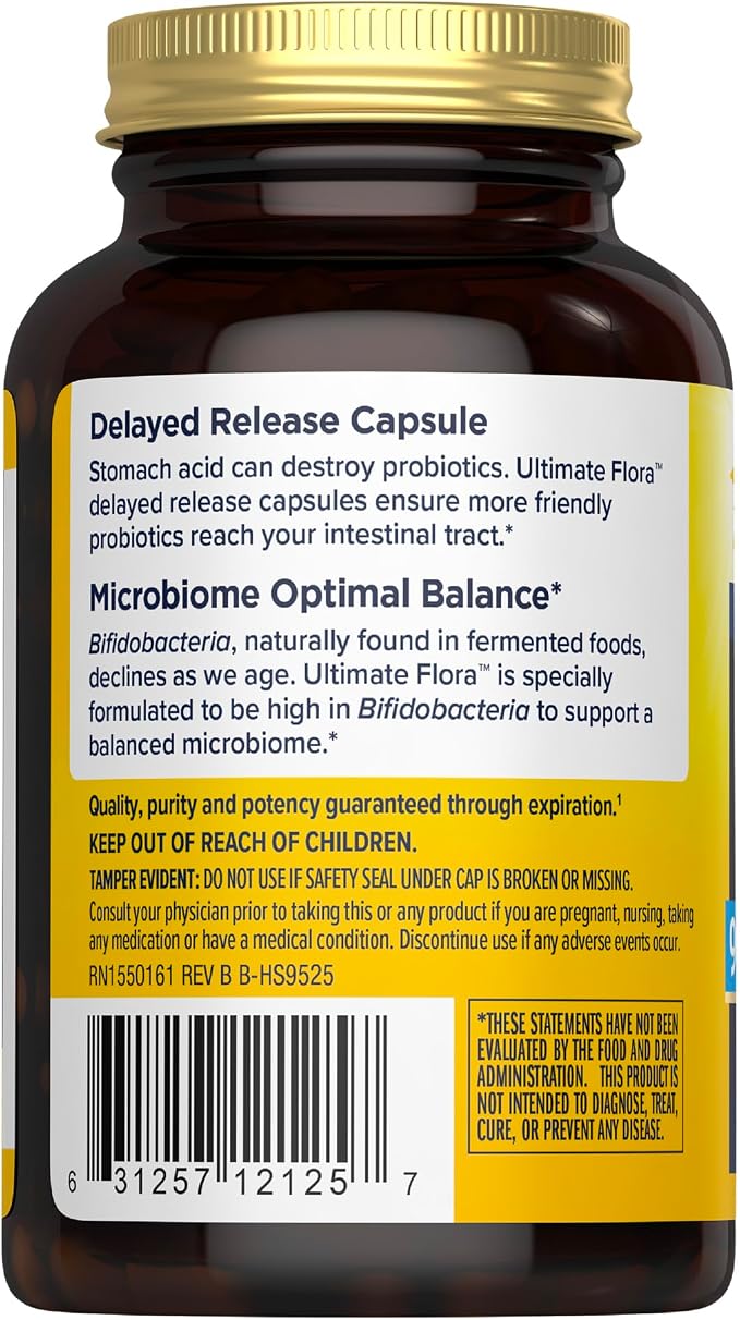 Renew Life Men's Care Probiotic Capsules, Supports Mens Digestive, Colon, Immune and Respiratory Health, L. Rhamnosus GG, Dairy, Soy and gluten-free, 90 Billion CFU, 30 Count