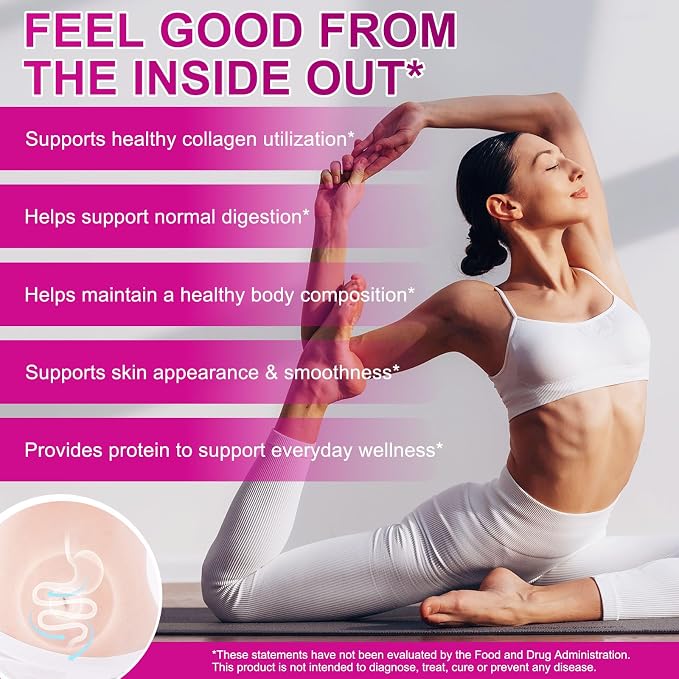 Collagen Peptides Powder, Multi Type I II III V X with Hyaluronic Acid, Biotin & Vitamin C, Unflavored Hydrolyzed Protein, Collagen for Women, Men, Keto & Paleo Friendly, Unflavored, 16 oz